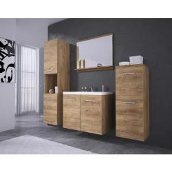 Badezimmer Malo Eichefarben 