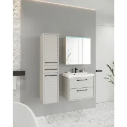 Badezimmer Toronto 4-Teilig 90/130/35 cm 