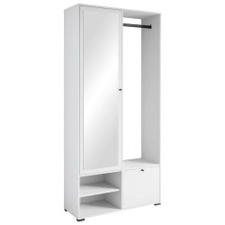 Garderobe Dino Weiss Matt