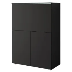 Sekretär Vera 90 Schwarz 