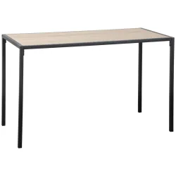Schreibtisch Arian Schwarz/sonoma Eiche 120/60/75 cm Schwarz, Sonoma Eiche 