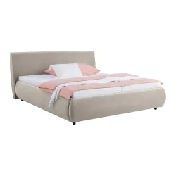 Polsterbett Biern Greige Ca. 180x200cm 180/200 cm Greige 