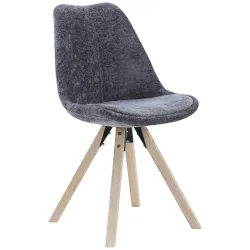 Stuhl Lilly 2 Anthrazit  Chenille 