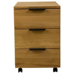 Rollcontainer Albero Naturfarben 40/59,3/62 cm 