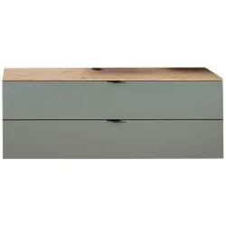 Tv-element Memphis Grün/eiche Artisan Grün, Eiche Artisan 140/51/44 cm 
