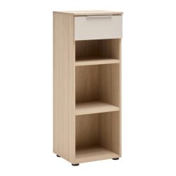 Regal Siena Eiche/kaschmirfarben 40/110/38 cm 