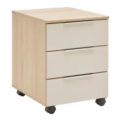 Rollcontainer Siena Eichefarben 