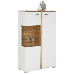 Highboard In Eichefarben  78/131/37 cm 