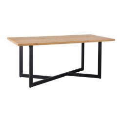 Esstisch Avola Holzwerkstoff, Metall 