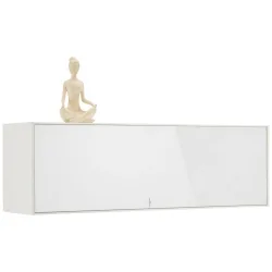 Hängeelement In Weiss , 38/120/32 cm , 