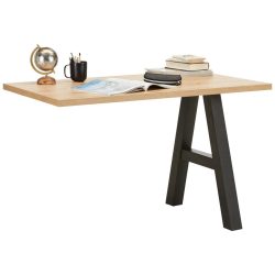 Anbauschreibtisch in Schreibtisch/Eichefarben