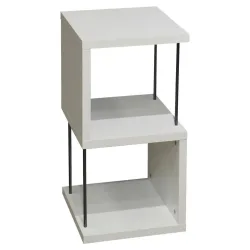 Beistelltisch In Weiss Holzwerkstoff 