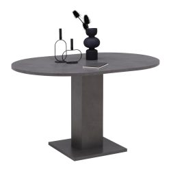 Ausziehtisch Tap In Graphitfarben Holzwerkstoff 90-130/90/76 cm 