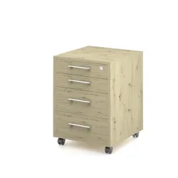 Rollcontainer Big Profi Office Eiche Artisan 46/64/51 cm 
