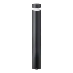 Eglo Stehlampe aussen Melzo Schwarz Aluminium 99 cm - LED - Lichtfarbe: Warmweiss - Material: Aluguss - Stehlampe aussen- LED Energiesparlampe