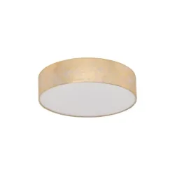 Eglo Deckenlampe Viserbella Beige Stahl 38 cm 11 cm - Farbe: champagner - Deckenlampe