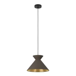 Eglo Pendellampe Nastasia Schwarz Stahl 38 cm 110 cm - Pendellampe