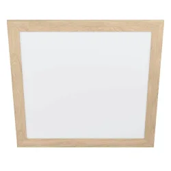 Eglo Deckenlampe Piglionasso Braun/Weiss Stahl/Kunststoff 64.5 cm 64.5 cm - Farbe: weiss/braun - LED - Lichtfarbe: Helles Neutralweiss - Material: