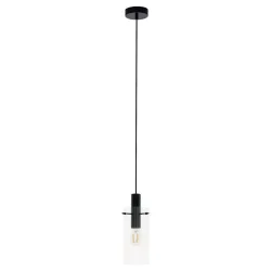 Eglo Pendellampe Montefino Schwarz Stahl 110 cm - Pendellampe
