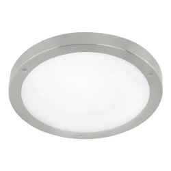 Eglo Deckenleuchte Vento 1 Weiss-Edelstahl