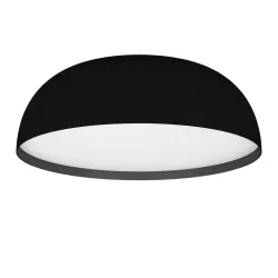 Eglo Deckenlampe Tollos-Z Schwarz/Weiss Aluminium/Stahl 40 cm 13 cm - LED - Lichtfarbe: Extra warmweiss - Kaltes Tagesweiss - Deckenlampe- LED