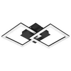 Eglo Paranday-Z Deckenleuchte (ZigBee) Schwarz-Weiss | 31 × 52.5 cm