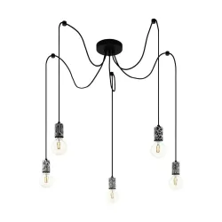 Eglo Pendellampe Nagpur Schwarz Stahl 14.5 cm 131 cm - Pendellampe