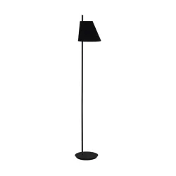 Eglo Stehlampe Estaziona Schwarz Stahl 23.5 cm 150 cm - Stehlampe