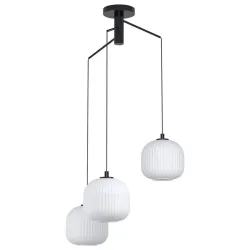 Eglo Pendellampe Mantunalle Schwarz Stahl 110 cm - Pendellampe