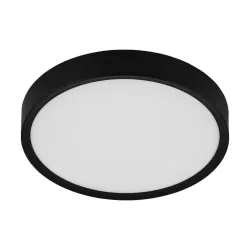 Led-wandleuchte Giglio D: 34cm Schwarz/weiss  