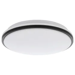 Led-wandleuchte Marunella-S Schwarz/weiss  