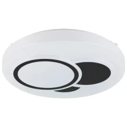 Led-wandleuchte Espartaco Schwarz/weiss  