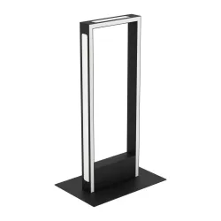 Eglo Tischlampe Salvilanas-Z Schwarz Aluminium/Stahl 3.5 cm 42.5 cm - LED - Lichtfarbe: Extra warmweiss - Kaltes Tagesweiss - Tischlampe- LED