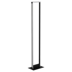 Eglo Stehlampe Salvilanas-Z Schwarz Aluminium/Stahl 3.5 cm 130.5 cm - LED - Lichtfarbe: Extra warmweiss - Kaltes Tagesweiss - Stehlampe- LED