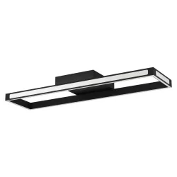 Eglo Deckenlampe Salvilanas-Z Schwarz Aluminium/Stahl 20 cm 7.5 cm - LED - Lichtfarbe: Extra warmweiss - Kaltes Tagesweiss - Deckenlampe- LED