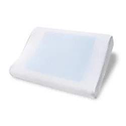 Nackenkissen Gerry Blau/weiss Mit Gelpads 