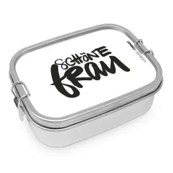 Lunchbox Schöne Frau Aus Edelstahl 