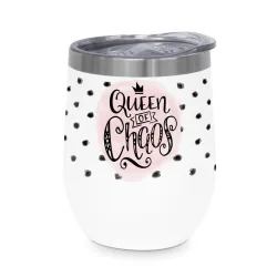 Thermobecher Queen Of Chaos Aus Edelstahl