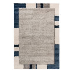 Obsession Teppich »My Frisco 281«, rechteckig, Uni Farben, mit moderner Bordüre, Wohnzimmer, Schlafzimmer