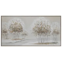 Keilrahmenbild Aube Beige Ca. 122x62cm 122/62/4,5 cm 