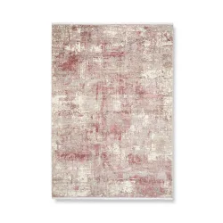 Webteppich Malik 3 In Creme/pink Ca. 160x230cm 160/230 cm 