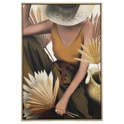 Keilrahmenbild Denise In Beige Ca. 60x90cm 60/90 cm 