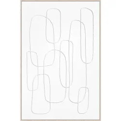 Keilrahmenbild Denise In Naturfarben Ca. 60x90cm 60/90 cm 