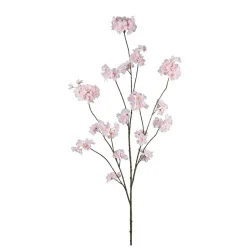 Dekozweig Blütenzweig I Rosa/braun 130 cm 