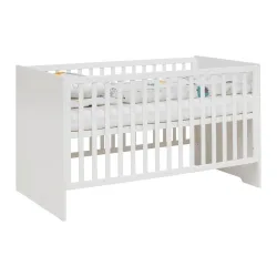 Gitterbett Luna White Ca. 70x140 In Weiss  70/140 cm 