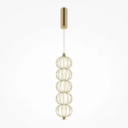LED Design Pendellampe „Golden Cage“ Maytoni