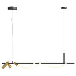 Pendelleuchte Tau  140/150/18 cm 