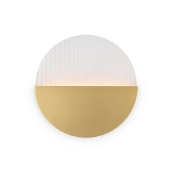 Maytoni Jupiter LED-Wandlampe, gold/klar