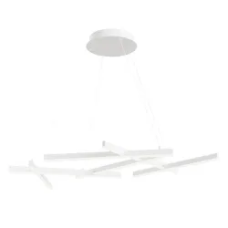 Pendelleuchte Line Weiss Max. 79 Watt 101/66/5,5 cm  