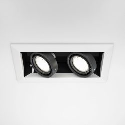 Deckenleuchte Metal Modern Weiss Max. 50 Watt  24,5/12,5/7 cm 
